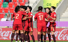 U20女足世界杯首轮中国队迎大胜 黄嘉欣上演“帽子戏法”